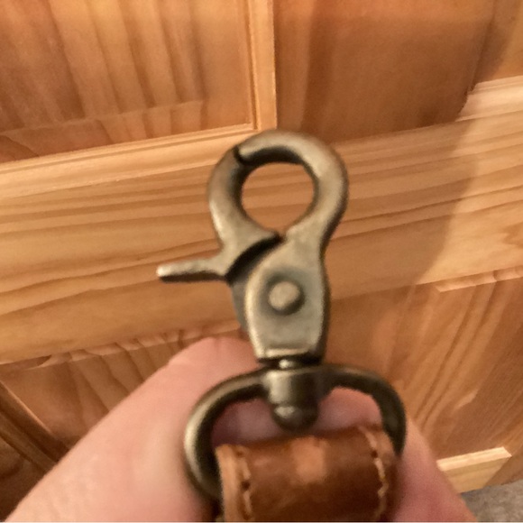 Vintage Stockyard handbag/Purse leather/cowhide with fringe - Picture 10 of 10